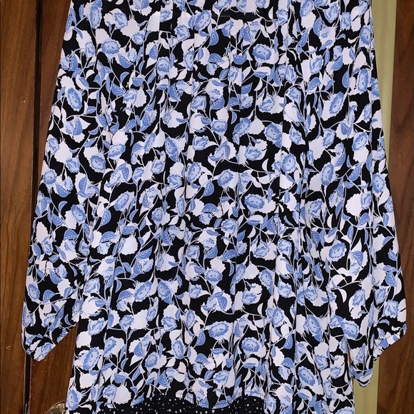 Star Fever Floral Print Top women’s size 1X - Picture 2 of 7
